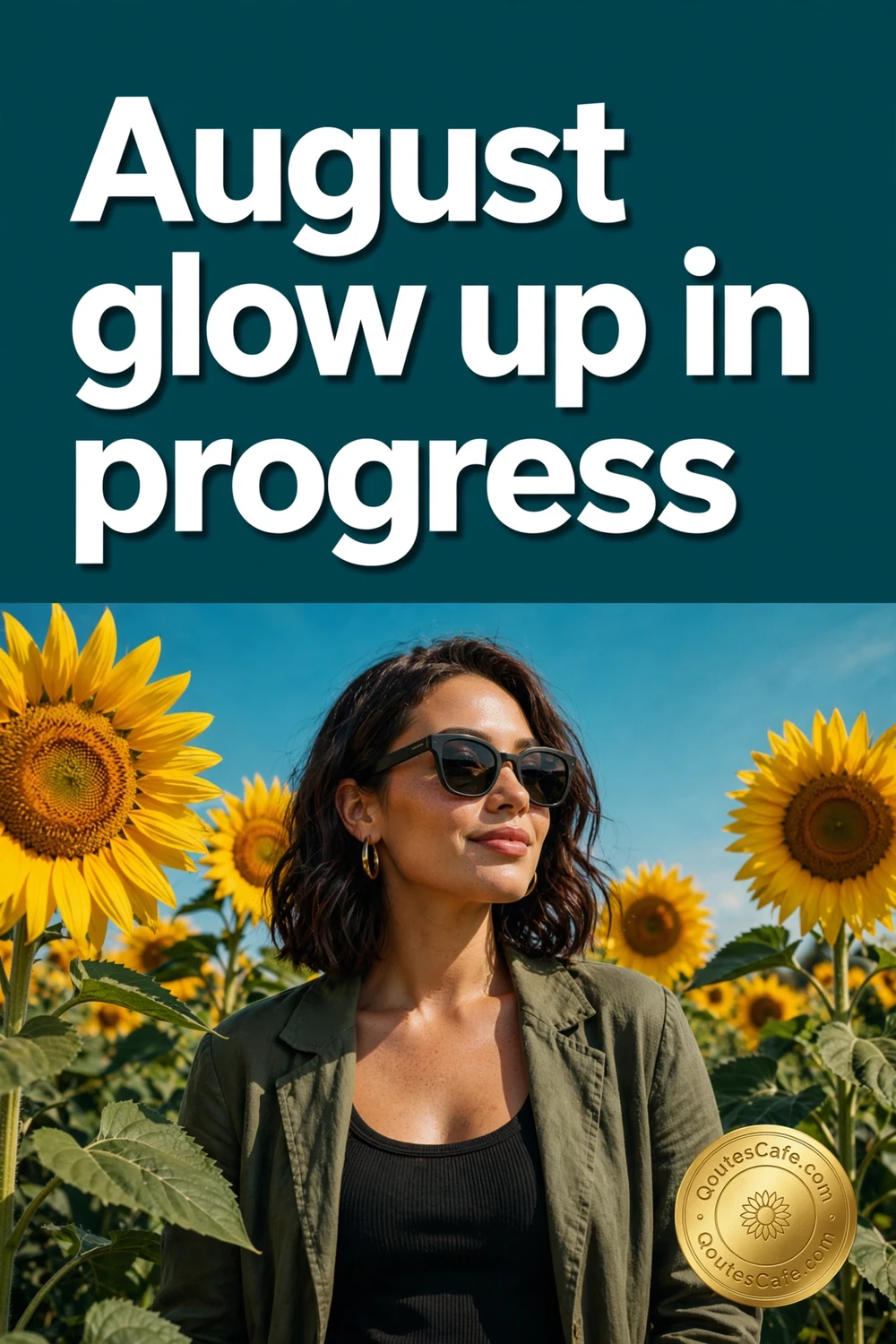 August Captions – August glow up progress