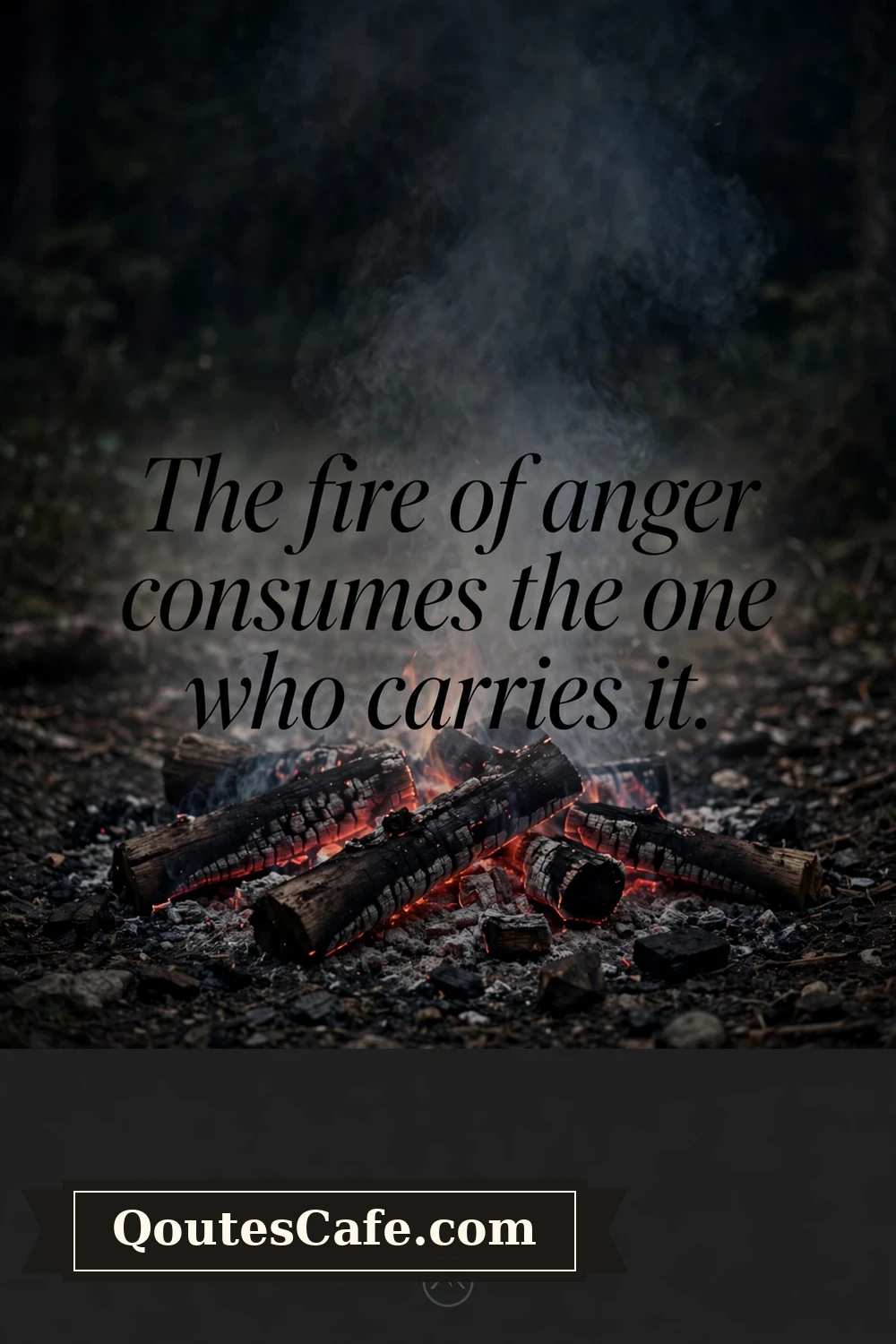 Calm Down – fire anger consumes