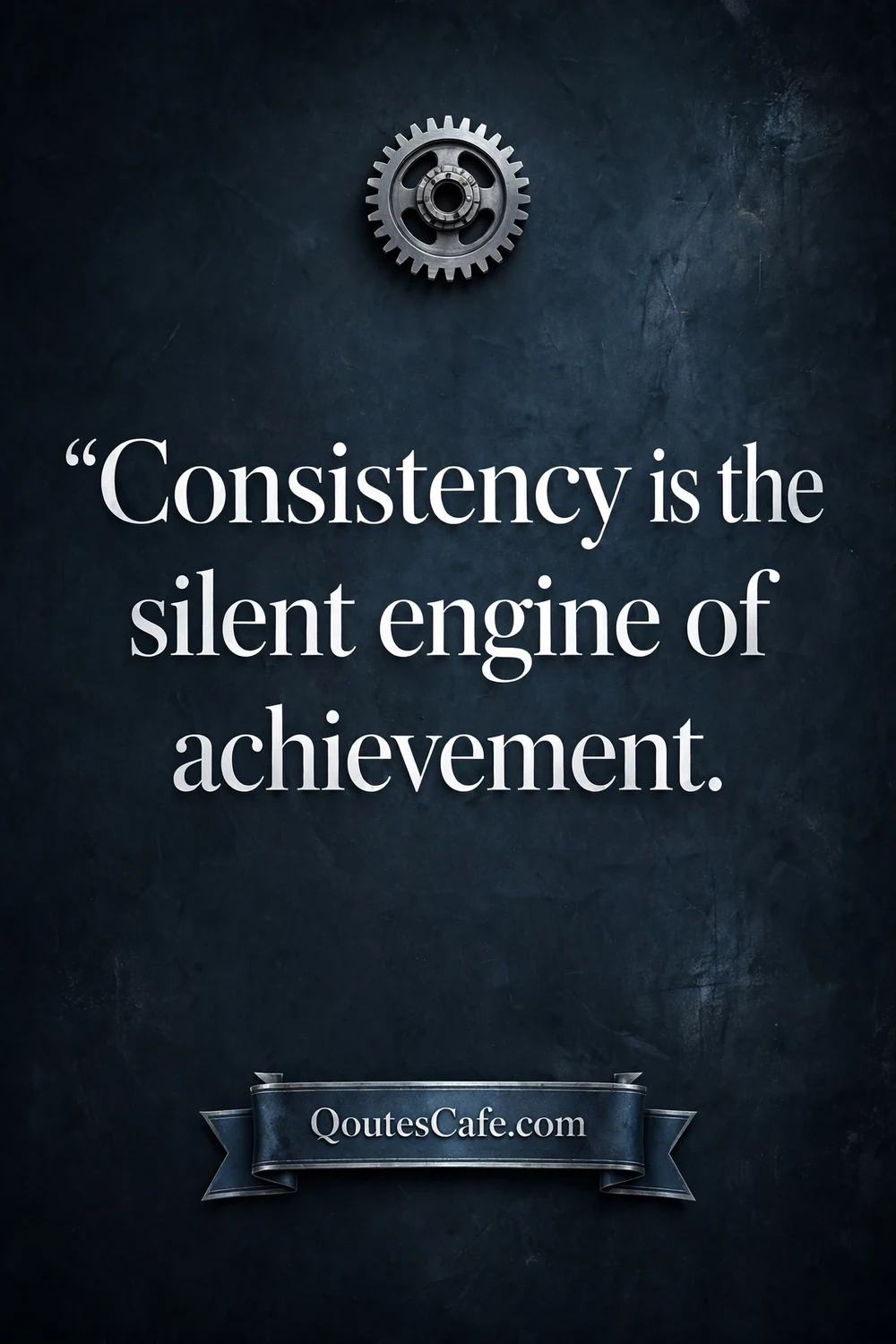 Consistency – consistency is the silent engine of achi