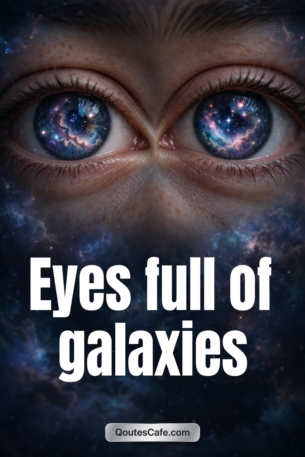 Deep Captions – aesthetic card