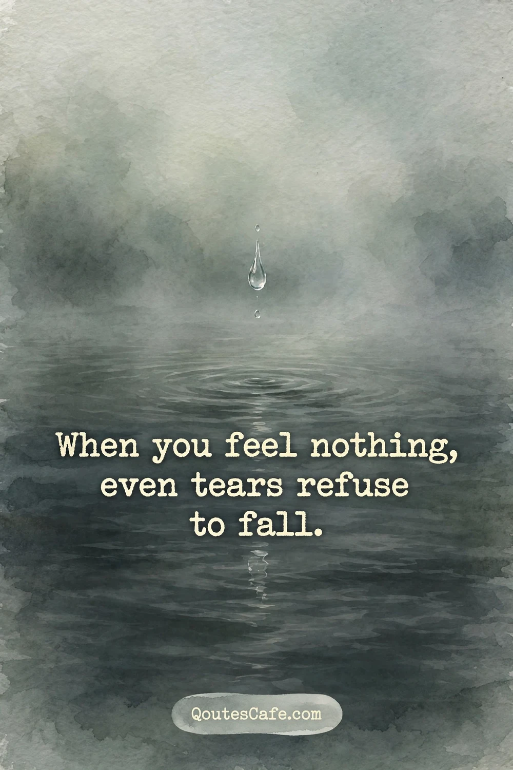 Feeling Empty Quotes – emotional numbness