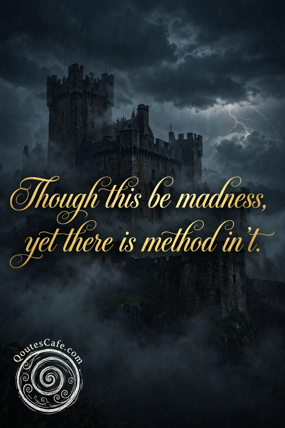 Hamlet quotes – madness method card