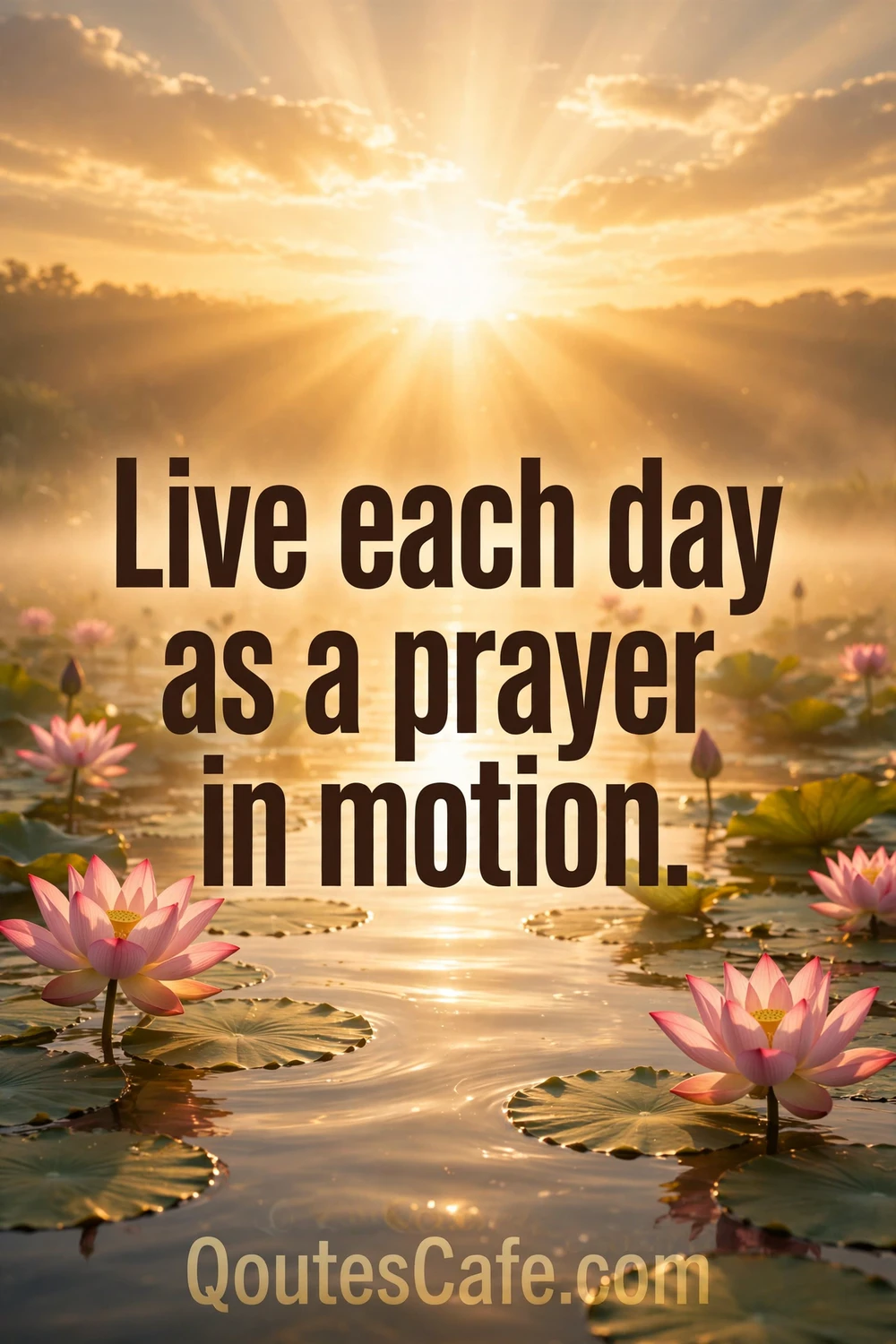 Higher self quote - prayer in motion