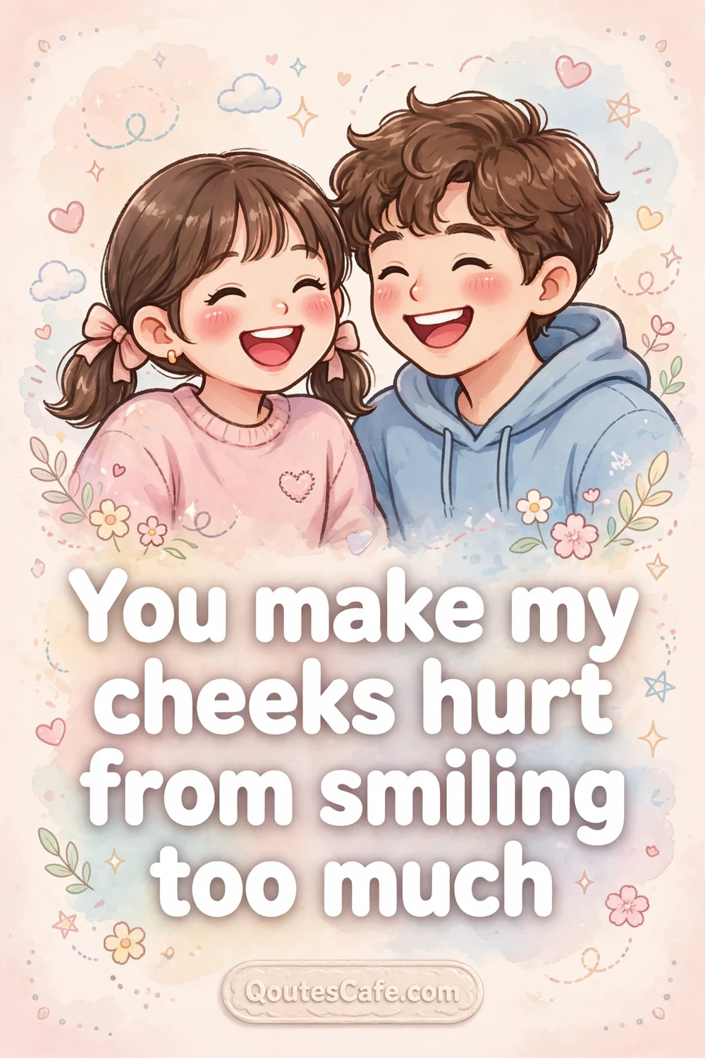 Love Text Messages cheeks hurt