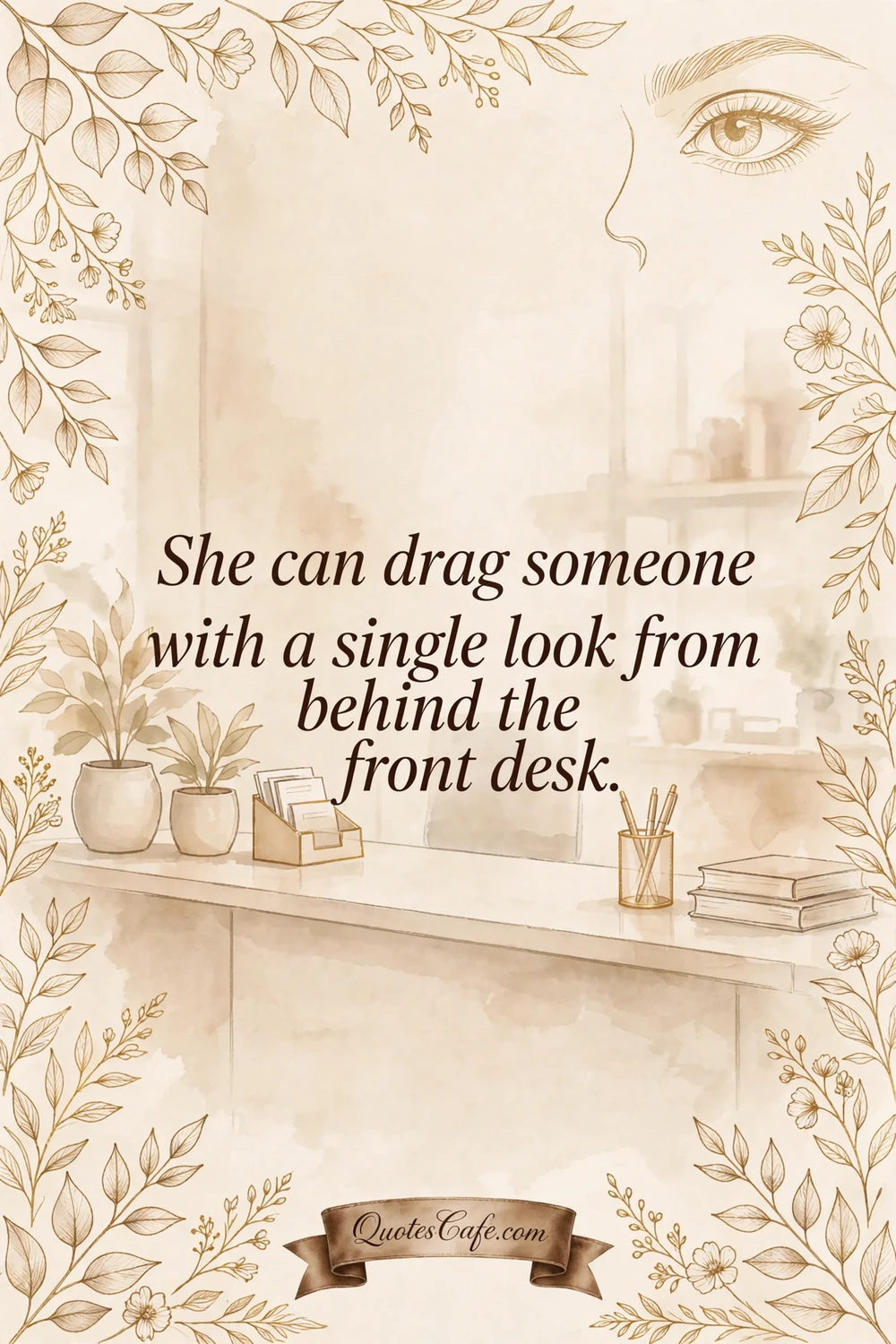 Maxine Baker – single look quote