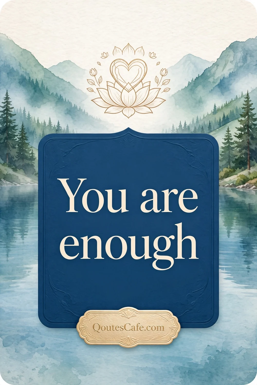 Positive Widgets – you-are-enough