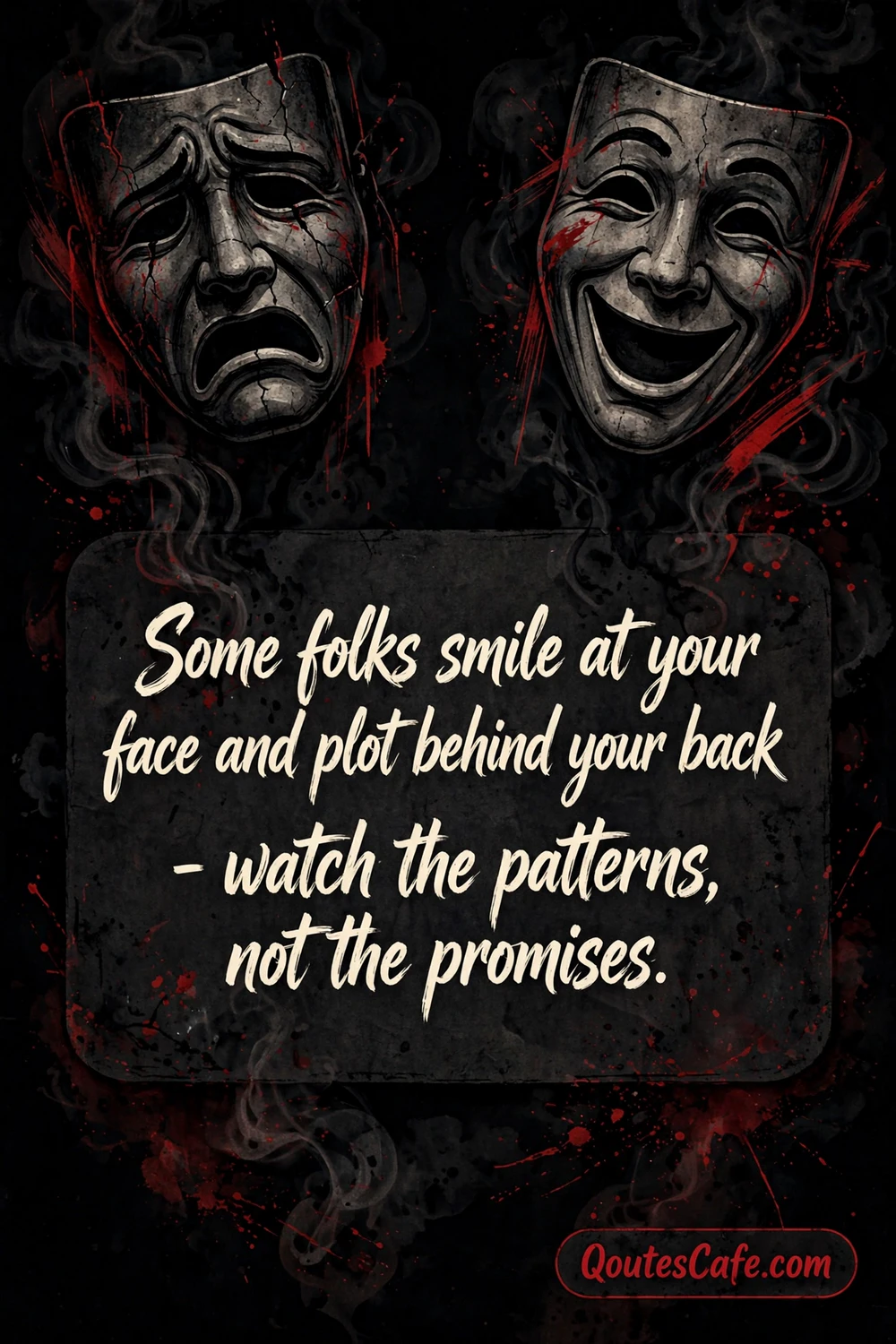 Real Asf - patterns promises quote card