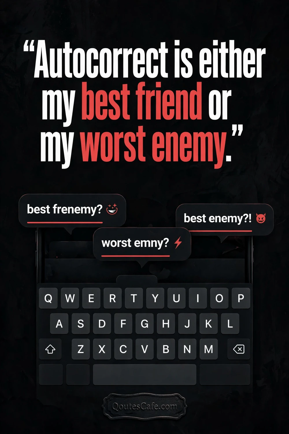 Relatable Things - autocorrect best worst enemy