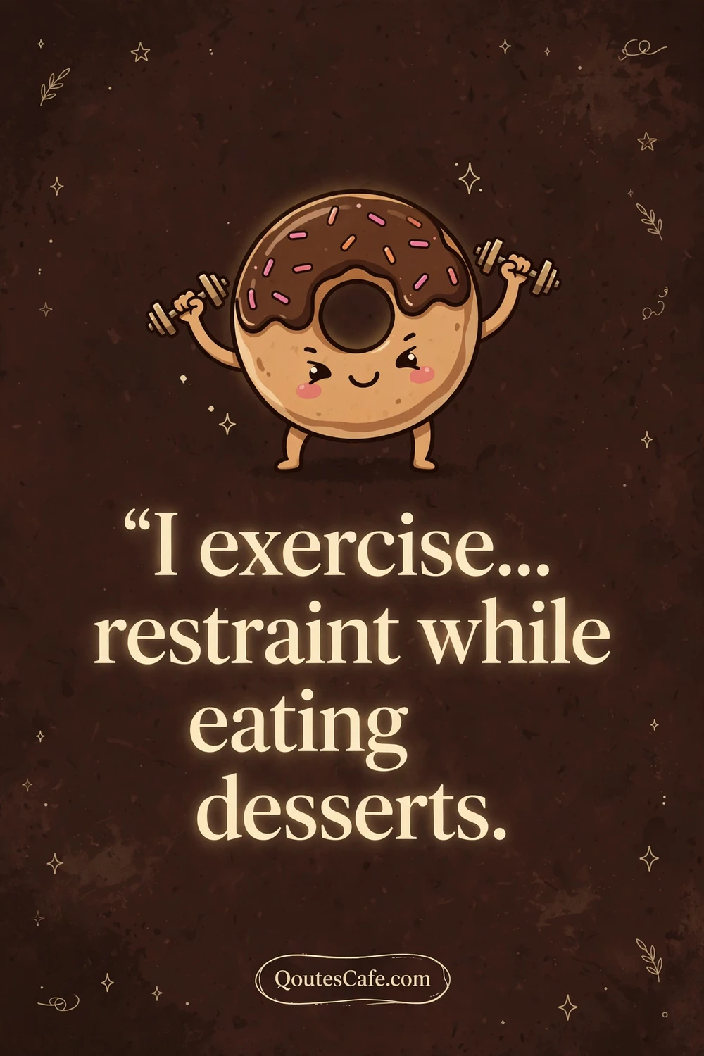 Relatable Things - exercise restraint desserts