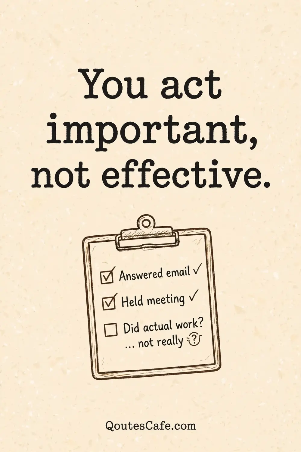 Roasts – important not effective
