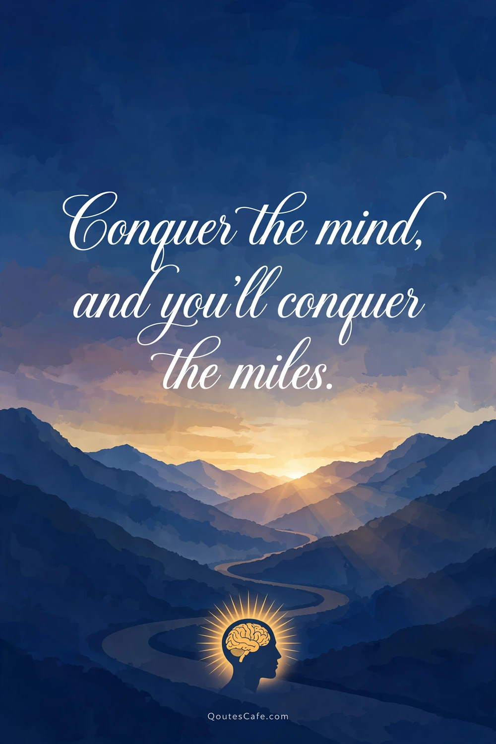 Running Quotes – conquer the miles card