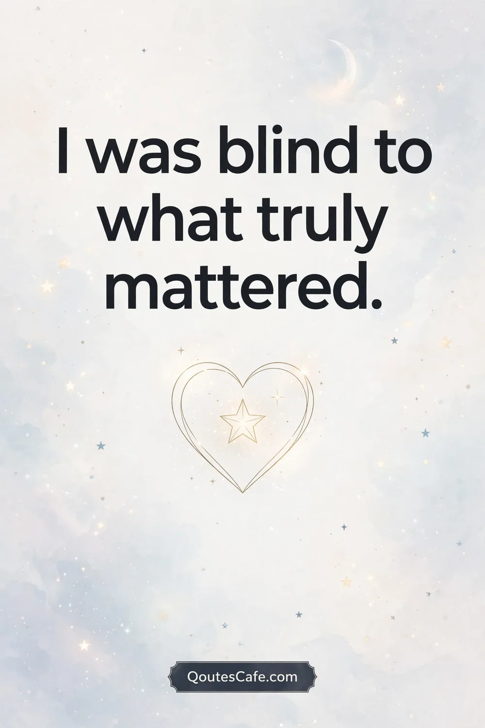 Stardust – blind what mattered