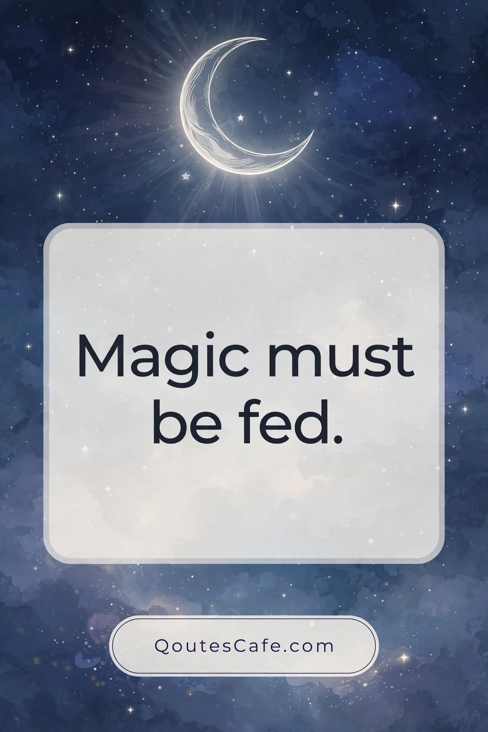Stardust – magic must be fed