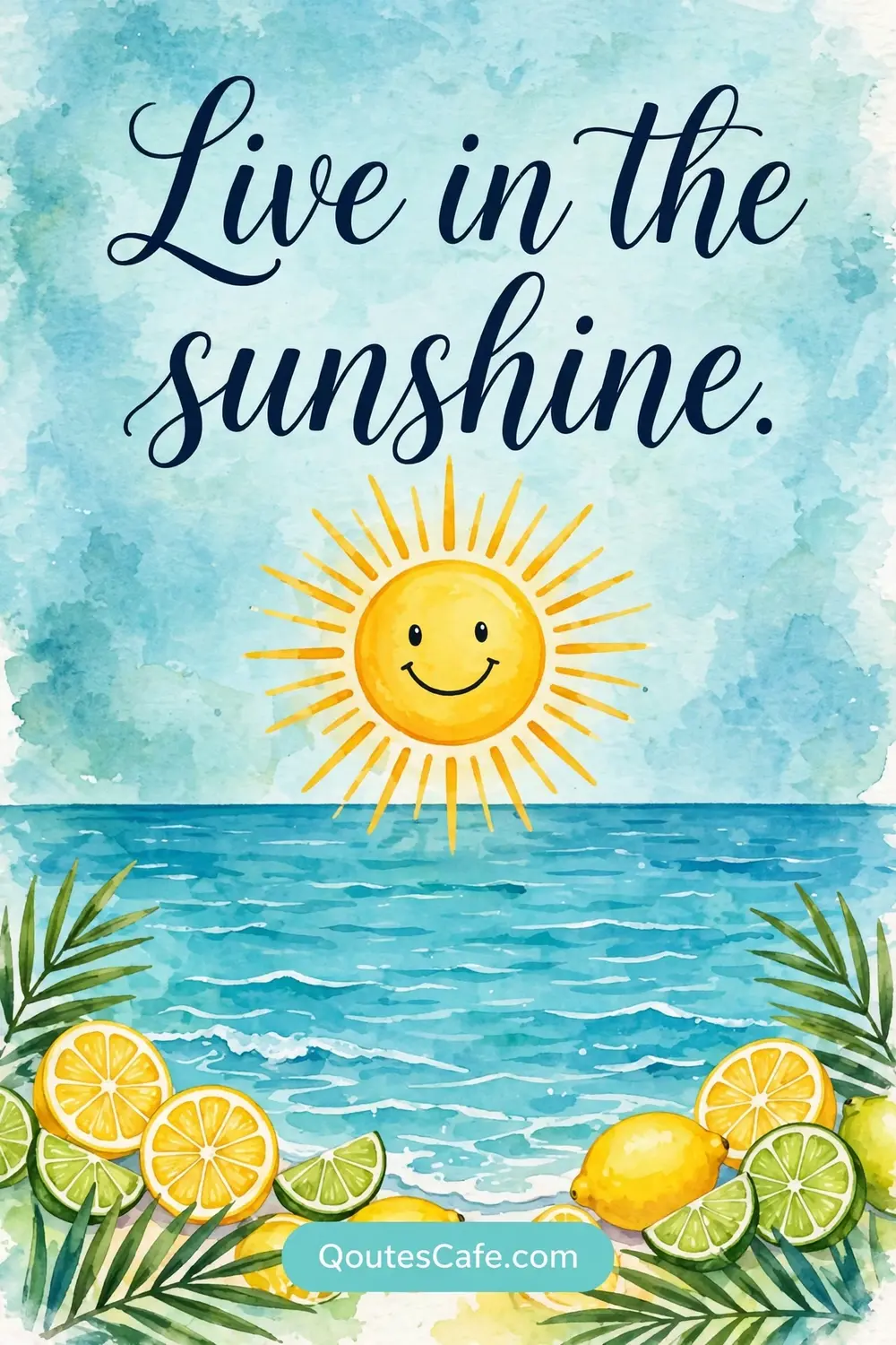 Summer Quotes – live in sunshine