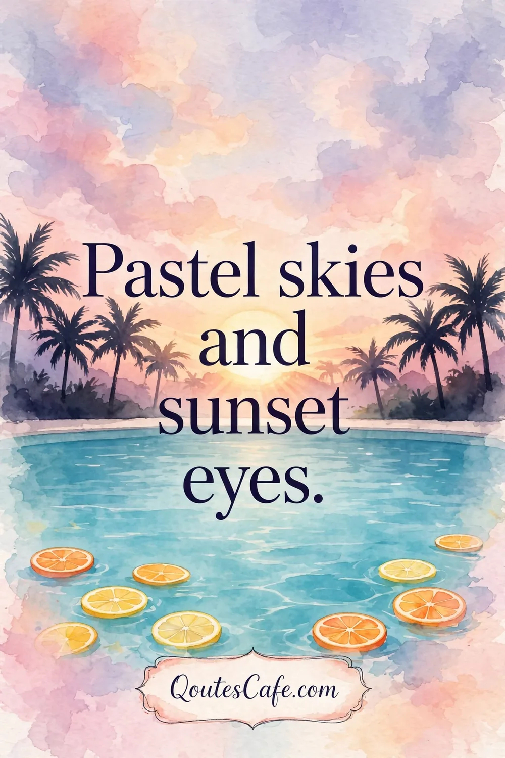 Summer Quotes – pastel skies
