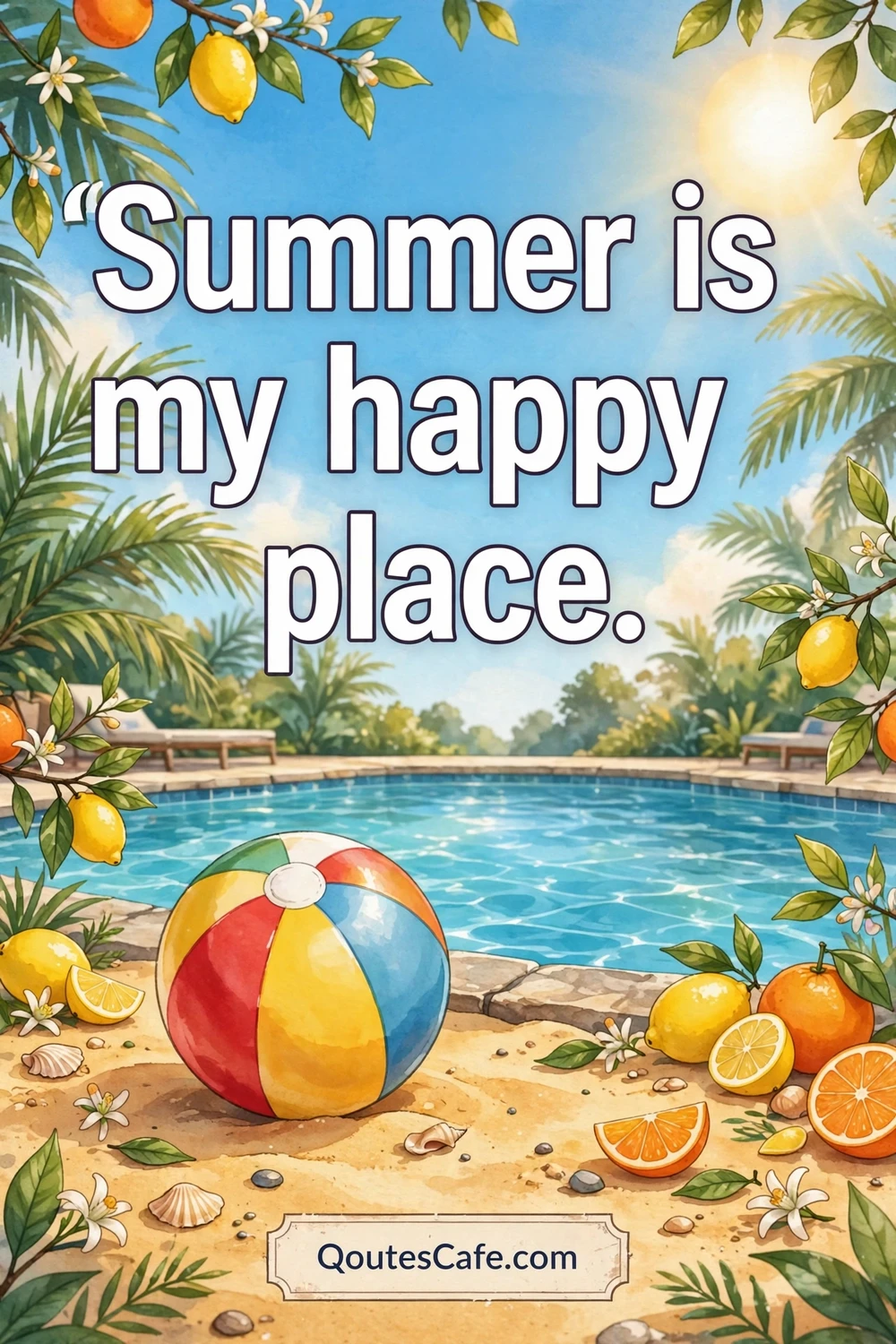 Summer Quotes – happy place
