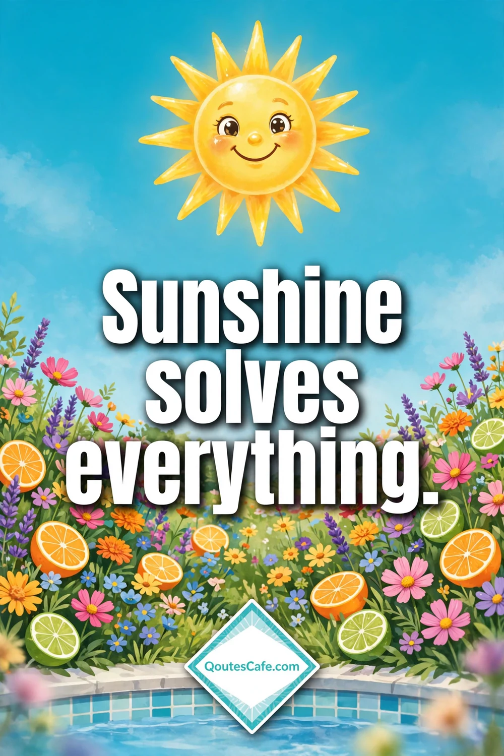 Summer Quotes – sunshine solves